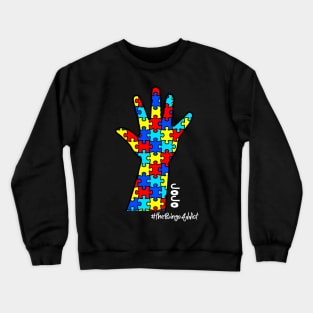 Autism Tee Crewneck Sweatshirt